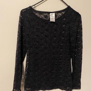 Rock 47 by Wrangler lace long sleeve